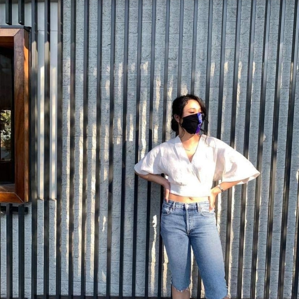 Agolde cut off jeans